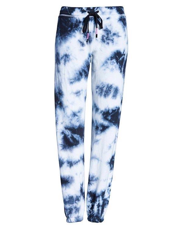 Comfy Loose Tie Dye Waist Tie Sweatsuit